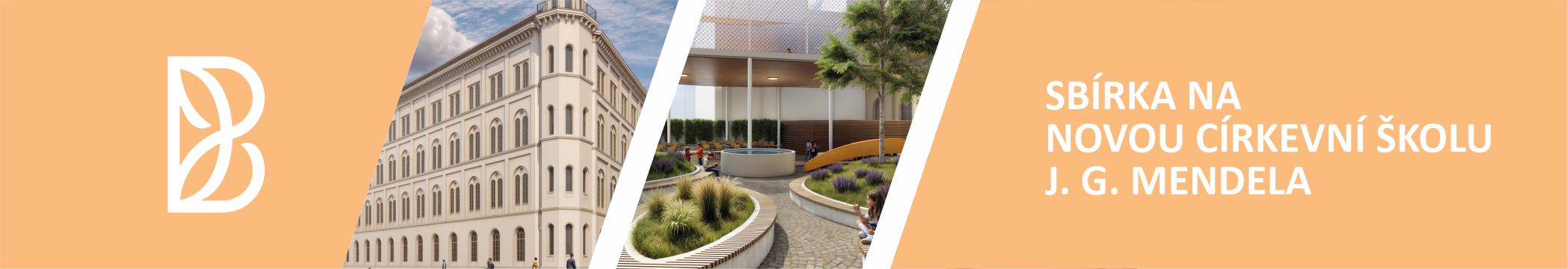Sbírka na novou církevní školu J.G.Mendela