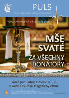 Plakát - mše sv.