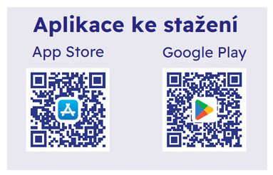 QR linky na aplikaci