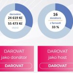 Jak se u vás ve farnosti daří E-košíku? Platforma Donátor.cz nabízí přehledný graf i možnost stažení